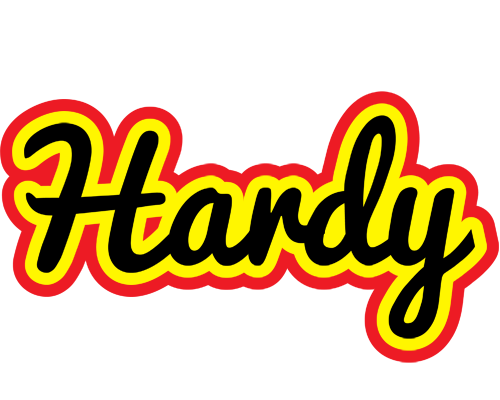 Hardy flaming logo