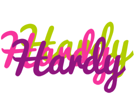 Hardy flowers logo