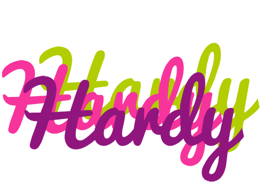Hardy flowers logo