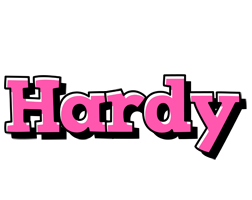 Hardy girlish logo