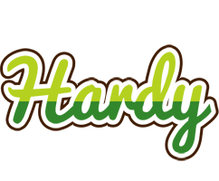 Hardy golfing logo