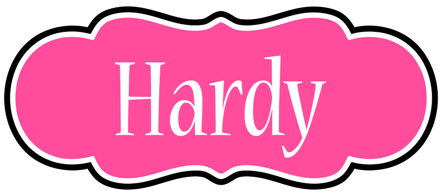 Hardy invitation logo