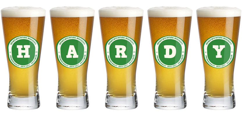 Hardy lager logo