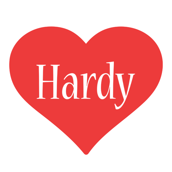 Hardy love logo