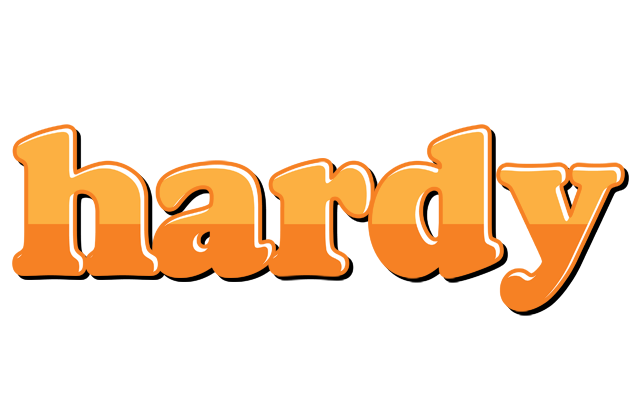 Hardy orange logo