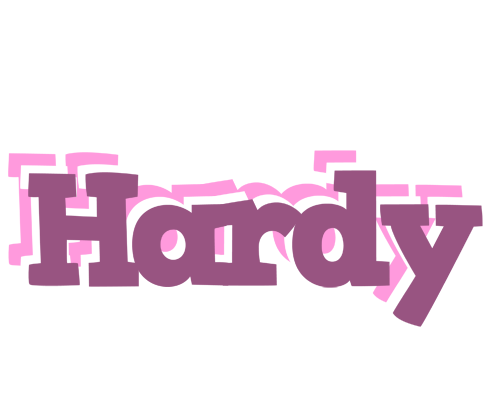 Hardy relaxing logo