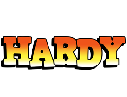 Hardy sunset logo