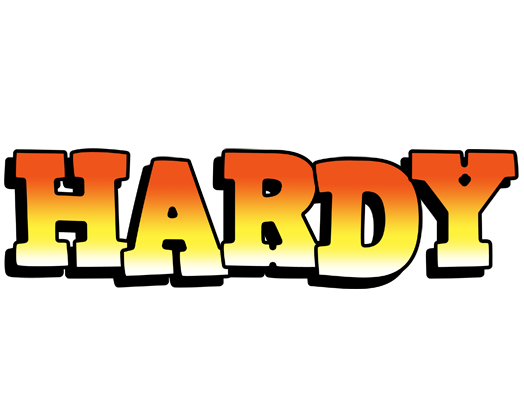 Hardy sunset logo