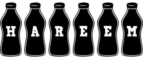 Hareem bottle logo