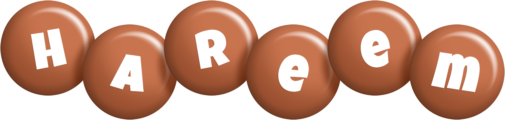 Hareem candy-brown logo