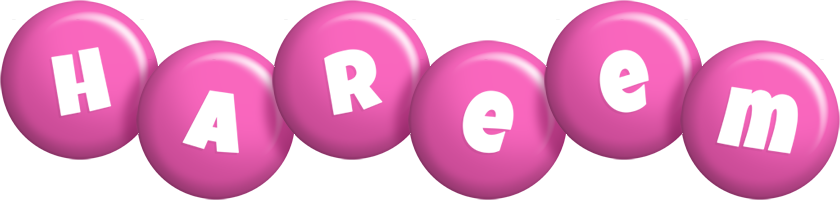 Hareem candy-pink logo