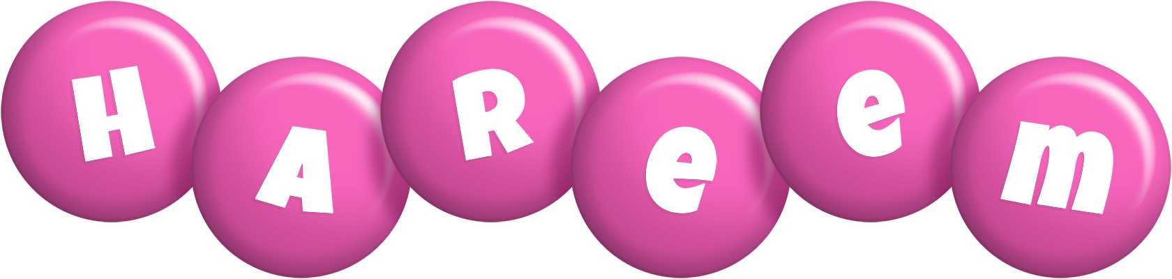Hareem candy-pink logo