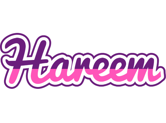 Hareem cheerful logo