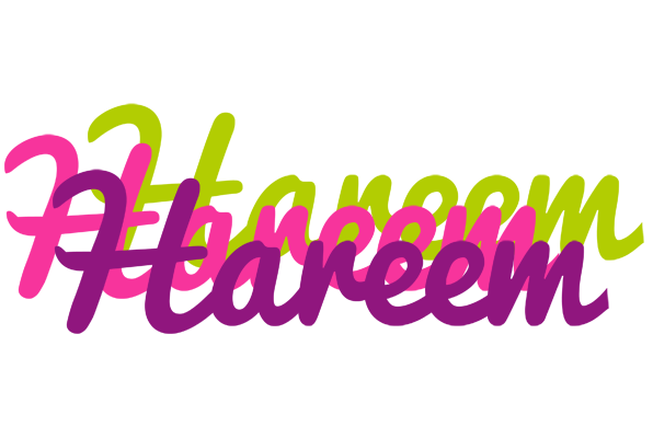 Hareem flowers logo