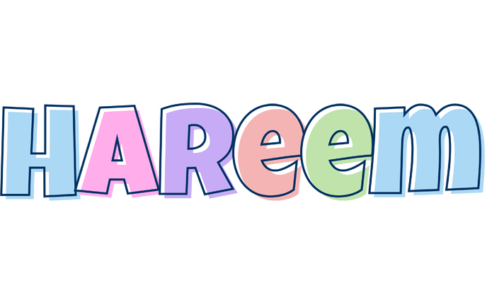 Hareem pastel logo