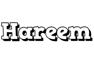 Hareem snowing logo