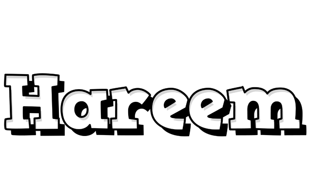 Hareem snowing logo
