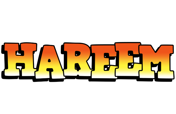 Hareem sunset logo