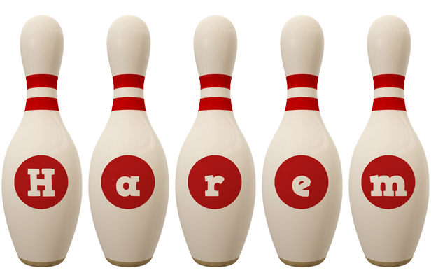 Harem bowling-pin logo
