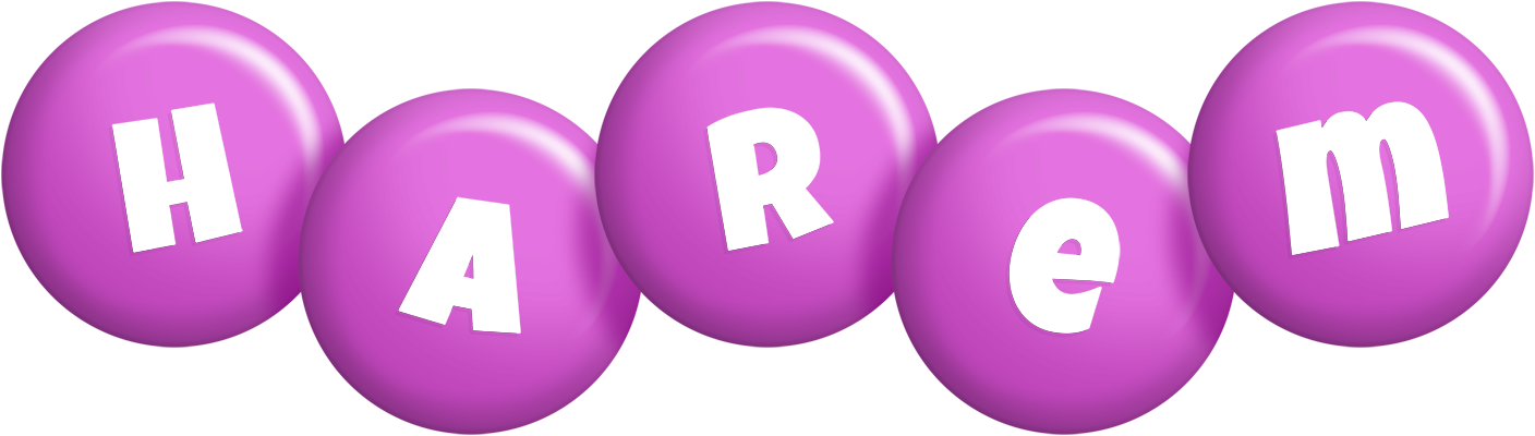 Harem candy-purple logo
