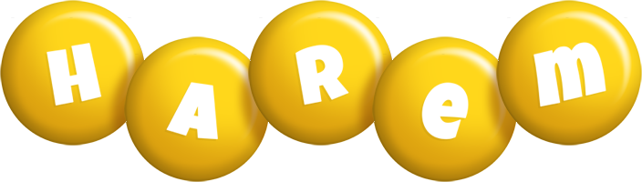 Harem candy-yellow logo