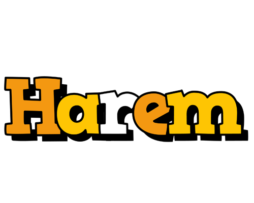Harem cartoon logo