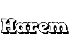 Harem snowing logo