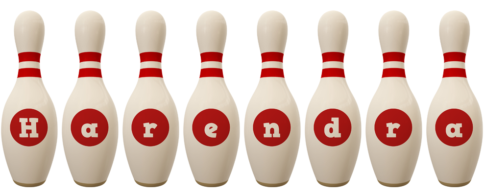 Harendra bowling-pin logo