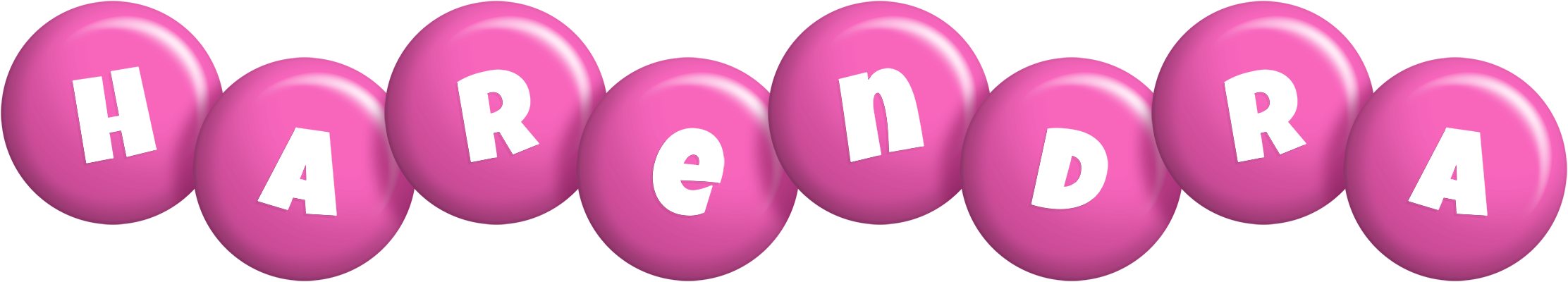 Harendra candy-pink logo