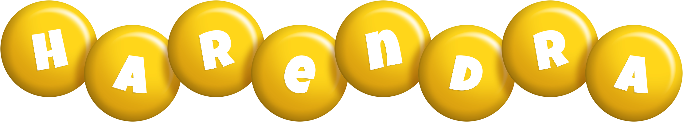 Harendra candy-yellow logo
