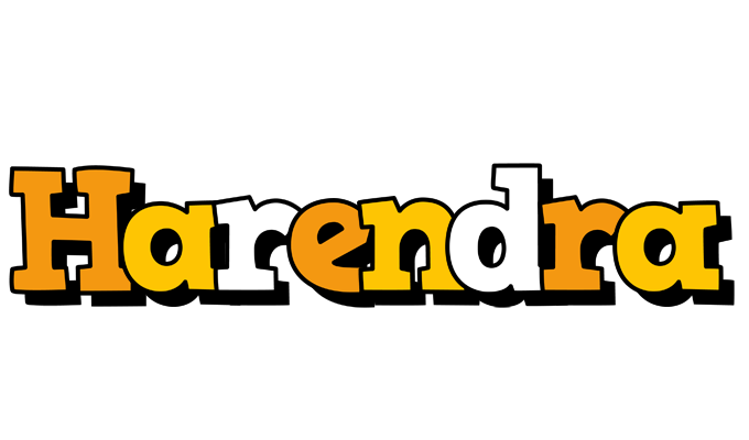 Harendra cartoon logo