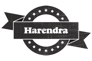 Harendra grunge logo