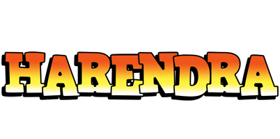 Harendra sunset logo