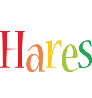 Hares birthday logo