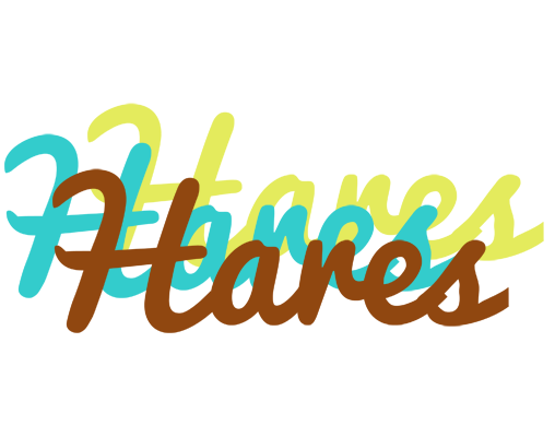 Hares cupcake logo