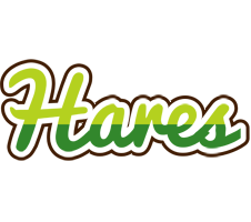 Hares golfing logo