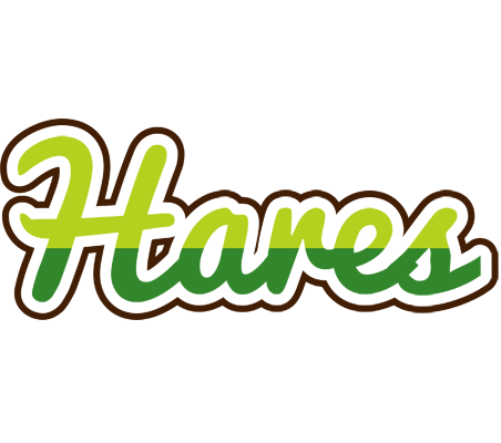 Hares golfing logo