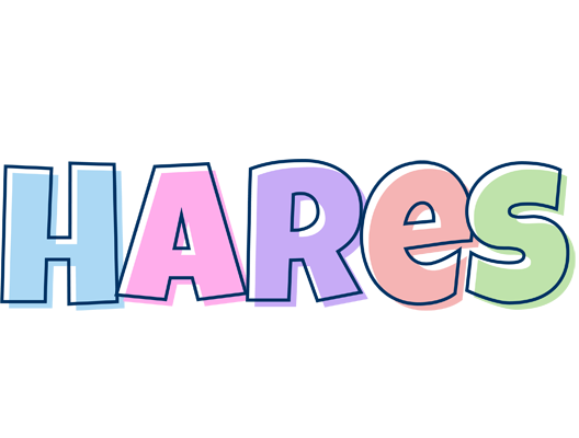 Hares pastel logo