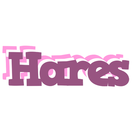 Hares relaxing logo
