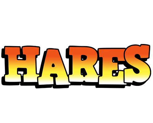 Hares sunset logo