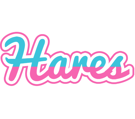 Hares woman logo