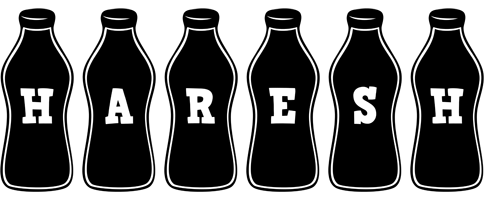 Haresh bottle logo