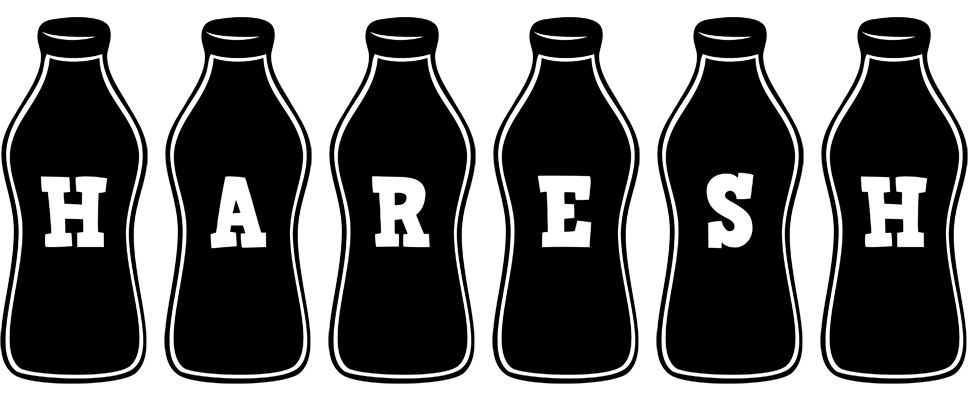 Haresh bottle logo