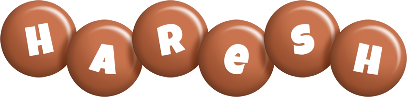 Haresh candy-brown logo