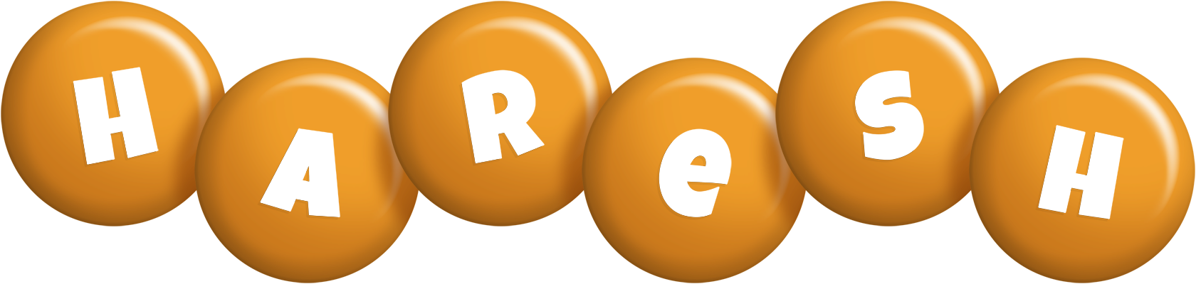 Haresh candy-orange logo