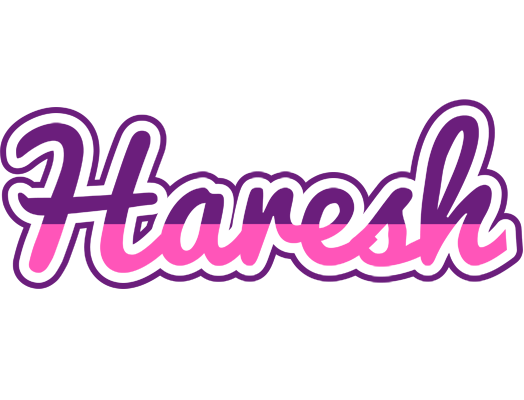 Haresh cheerful logo