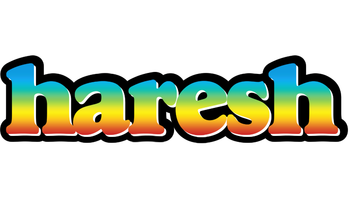Haresh color logo
