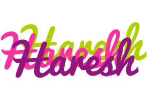 Haresh flowers logo