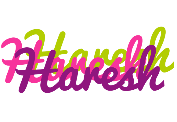 Haresh flowers logo