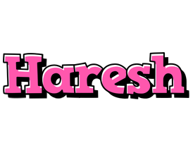 Haresh girlish logo